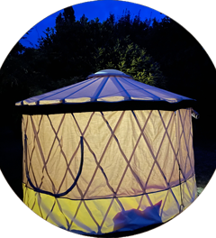 Joli effet de nuit!